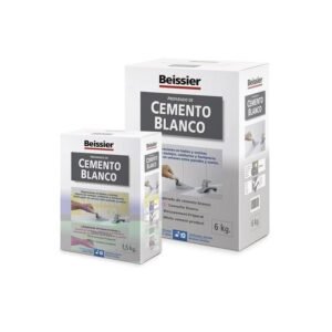 Cemento blanco multiusos para interiores y exteriores - Beissier