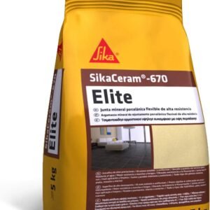 Pasta de Juntas mineral porcelánica Sika SikaCeram-670 Elite 5kg